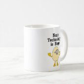 Nanotechnologie Egghead Kaffeetasse (VorderseiteRechts)