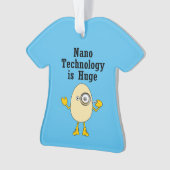 Nanotechnologie Egghead Ornament (Vorderseite)
