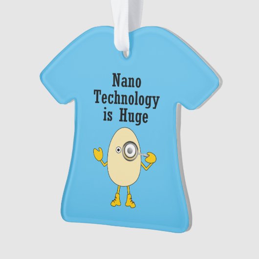 Nanotechnologie Egghead Ornament (Vorderseite)
