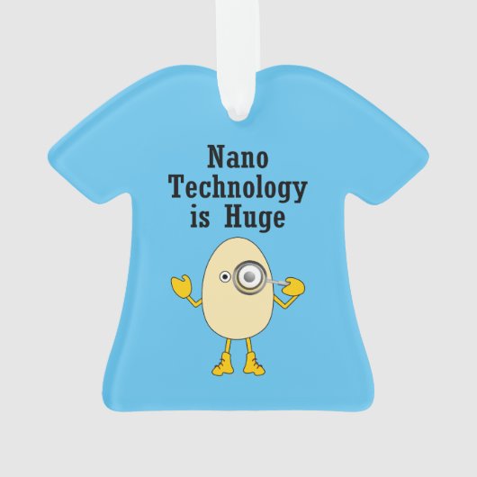 Nanotechnologie Egghead Ornament (Rückseite)