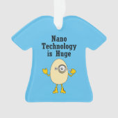 Nanotechnologie Egghead Ornament (Vorderseite)
