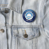 Nanowatt-Vororte für Obama-Knopf Button (Beispiel)