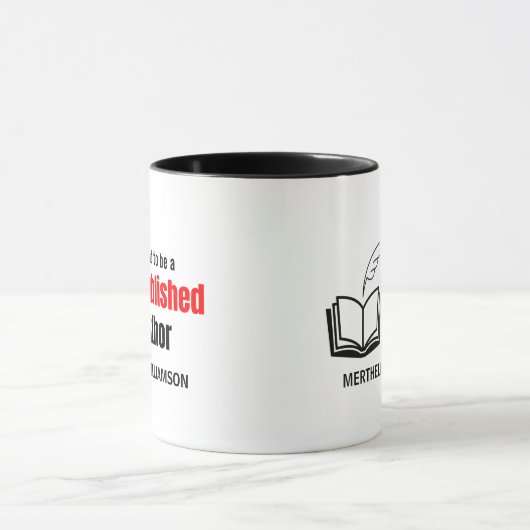 NaNoWriMo PUBLISHED AUTHOR Writer Tasse (Zentrum)