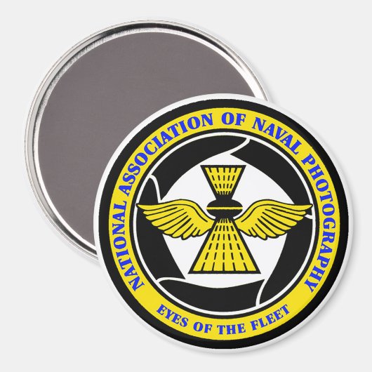 NANP ROUND MAGNET (Vorderseite/Rückseite)