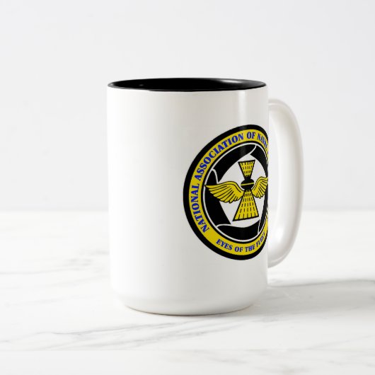 NANP Zwei-Tone-Tasse, 15 oz Zweifarbige Tasse (VorderseiteRechts)