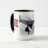 Nansen mit "Fram" im Eis Tasse (Vorderseite Links)