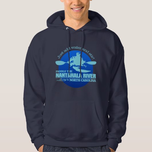 Nantahala (blau) hoodie (Vorderseite)