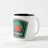 Nantahala National Forest Camping Zweifarbige Tasse (VorderseiteRechts)