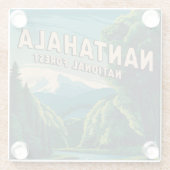 Nantahala National Forest Glasuntersetzer (Rückseite)