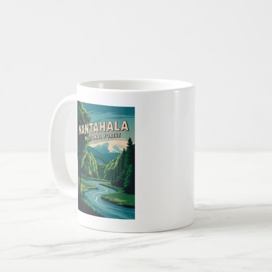 Nantahala National Forest Kaffeetasse (Vorderseite Links)