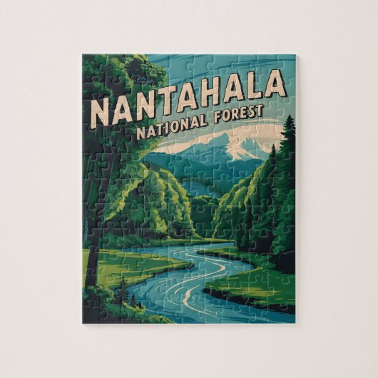 Nantahala National Forest Puzzle (Vertikal)