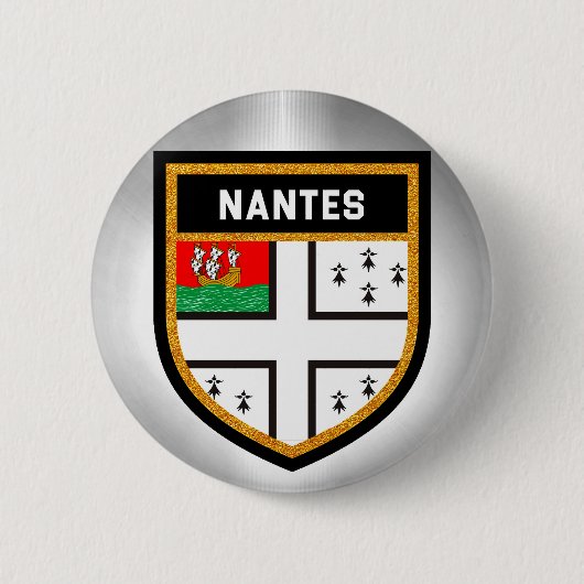 Nantes Flag Button (Vorderseite)