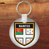 Nantes Flag Schlüsselanhänger (Vorderseite)