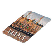 Nantes Foto Vintage Magnet (Linke Seite)