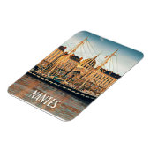 Nantes Foto Vintage Magnet (Linke Seite)