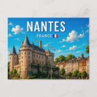 Nantes Frankreich Loire-Ufer-Flucht