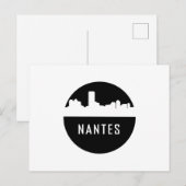 Nantes Postkarte (Vorne/Hinten)