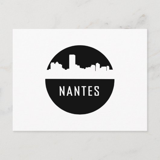Nantes Postkarte (Vorderseite)