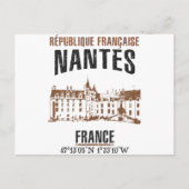 Nantes Postkarte (Vorderseite)