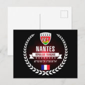 Nantes Postkarte (Vorne/Hinten)