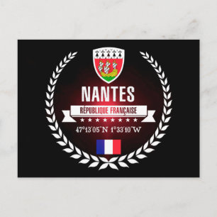 Nantes Postkarte