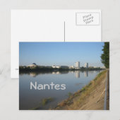 Nantes Postkarte (Vorne/Hinten)