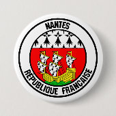 Nantes Round Emblem Button (Vorderseite)