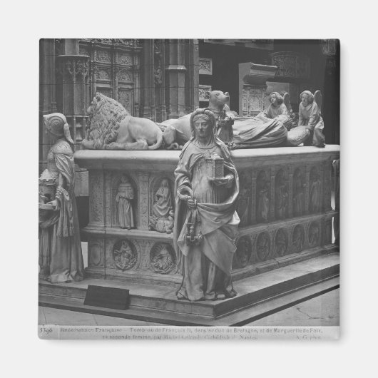 Nantes, St. Peter und Paul Kathedrale Magnet (Vorne)