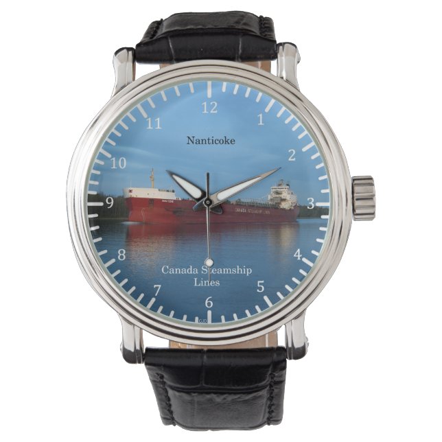 Nanticoke-Uhr Armbanduhr (Vorderseite)