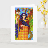 Nantosuelta Grußkarte Karte (Gelbe Blume)