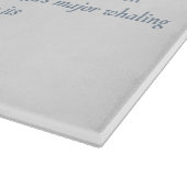 Nantucket 30 Meilen bis zur Tafel Schneidebrett (Ecke)