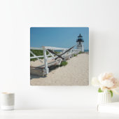 Nantucket. Altbau Quadratische Wanduhr (Zuhause)