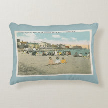 Nantucket Anlegestellen-Strand-Kissen 2