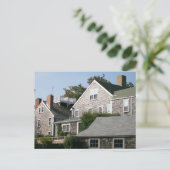 Nantucket-Architektur Postkarte (Stehend Vorderseite)