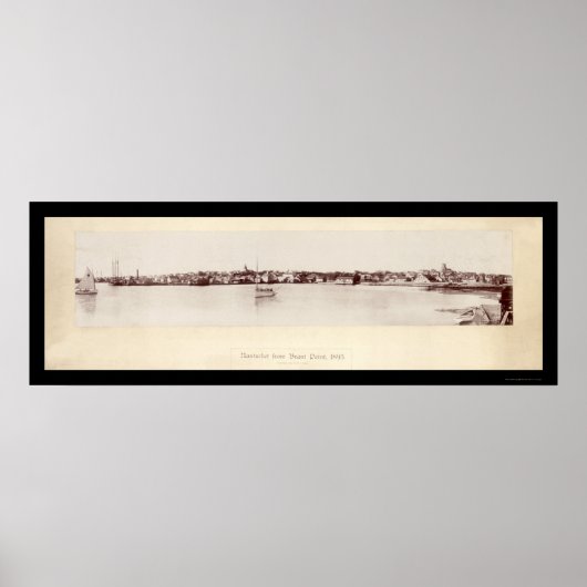 Nantucket aus Brant Foto 1895 Poster (Vorne)