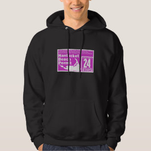 Nantucket Beach Permit 2024 Rosa Hoodie