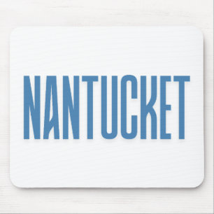 Nantucket Blaues Nantucket Massachusetts Mousepad