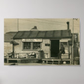 Nantucket Bon-Ton-Fischmarkt Poster (Vorne)