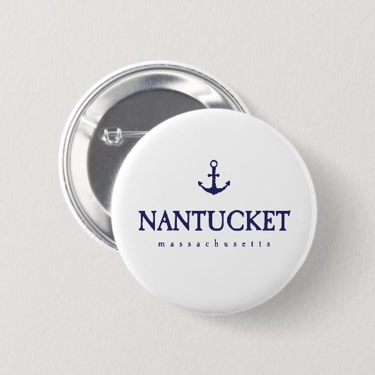 Nantucket Button (Vorne & Hinten)