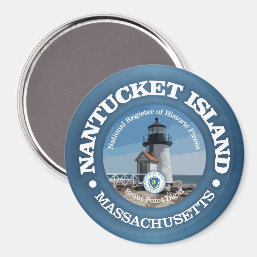 Nantucket (C) Magnet (Vorderseite/Rückseite)