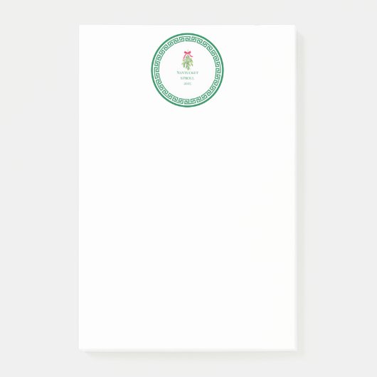 Nantucket Christmas Stroll PostIt Notes Post-it Klebezettel (Vorderseite)
