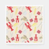 Nantucket Clambake Paper Napkins Serviette (Vorderseite)