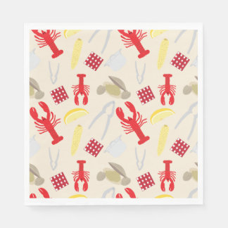 Nantucket Clambake Paper Napkins Serviette