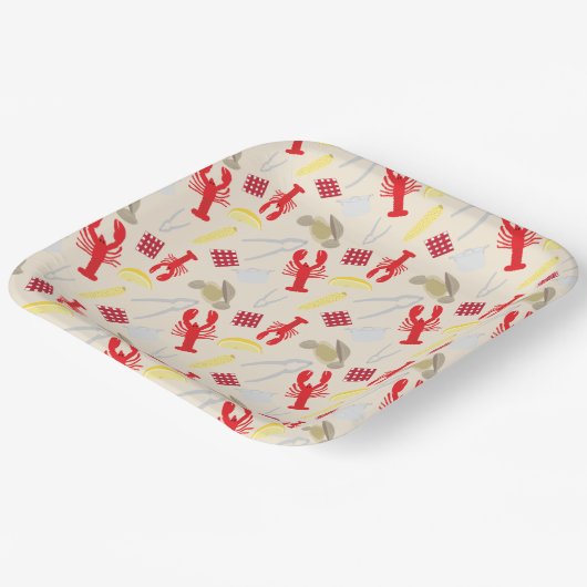 Nantucket Clambake Paper Teller (Gewinkelt)