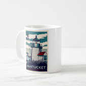Nantucket Coffee Tasse - Größe 11oz (Vorderseite Links)