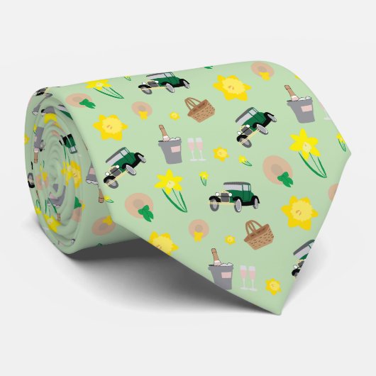 Nantucket Daffodil Krawatte (Gerollt)