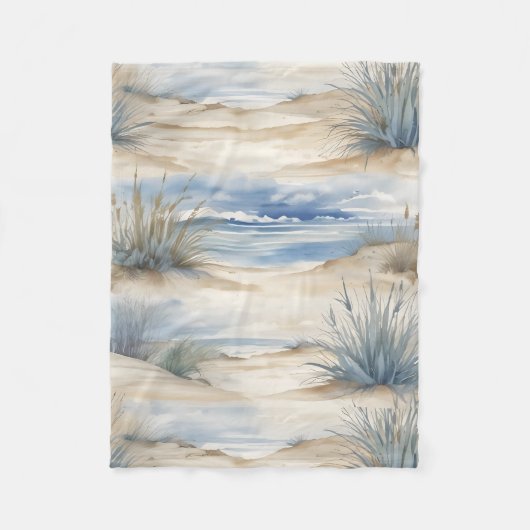Nantucket Design Beach Art Decke (Vorderseite)