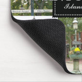 Nantucket die weit entfernte Insel-Collage Mousepad (Ecke)