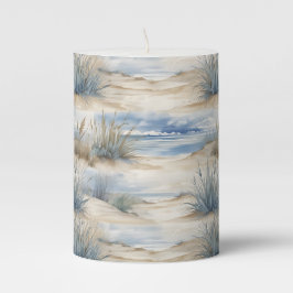 "Nantucket" entspannende Gräser am Meer Komfort Stumpenkerze