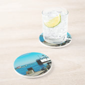 Nantucket Fähre Getränkeuntersetzer (Seite)